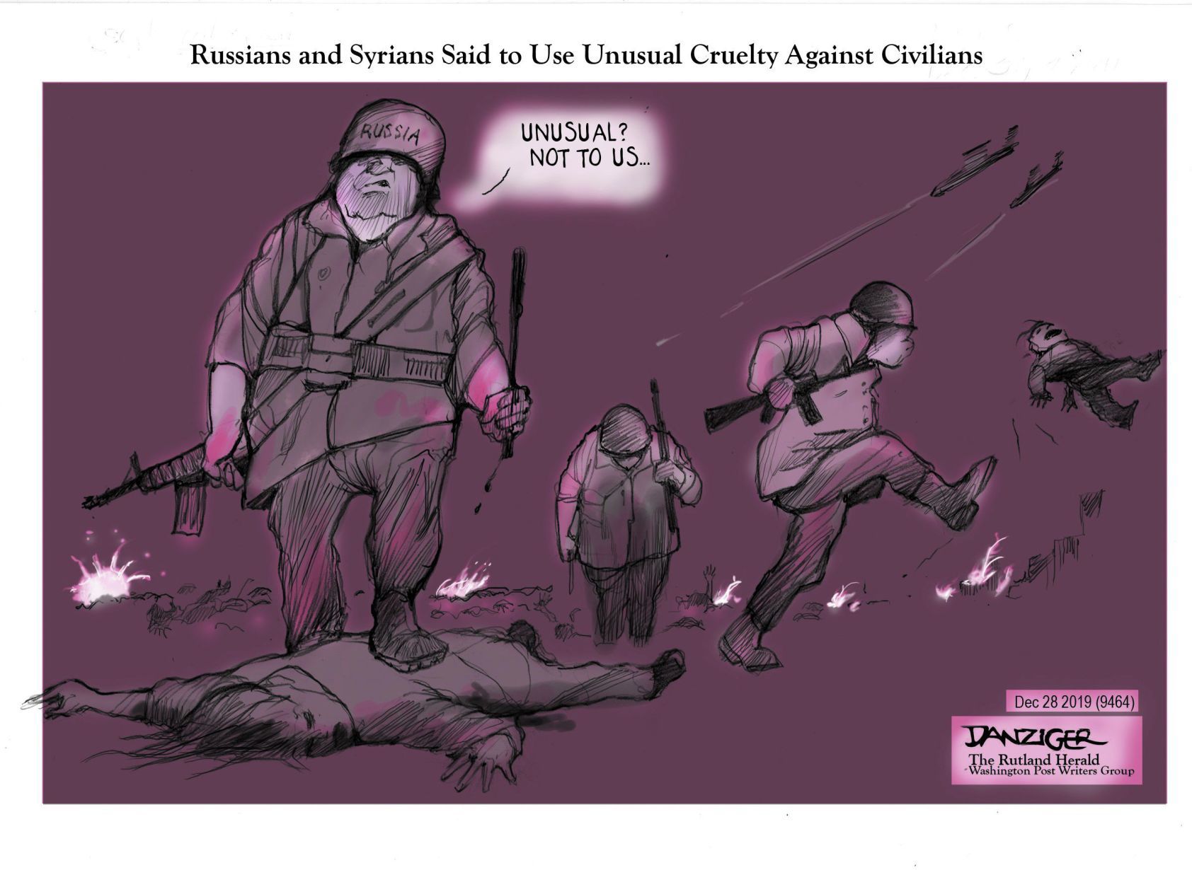 Jeff Danziger cartoon